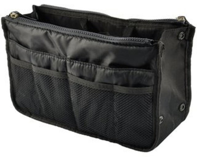 

Gadget Bucket Polyester Multi Pocket Organizer(Black)