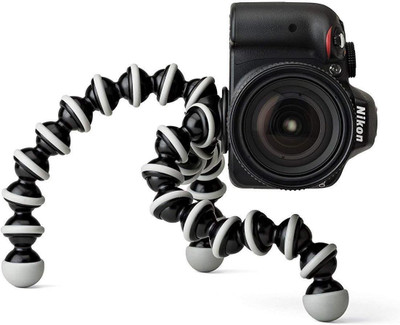 

LIFEMUSIC Gorilla Tripod with Mobile Holder Attachment (multicolor) Tripod(Multicolor, Supports Up to 1500)