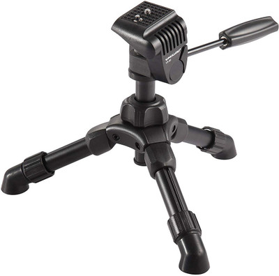 

Vanguard VS-82 Table Top Tripod Tripod(Black, Supports Up to 300 g)