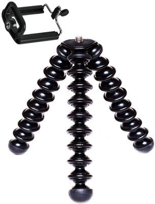 

LIFEMUSIC Plastic Foldable Octopus Mini Gorilla Tripod Stand for Mobile Camera, DSLR, Smartphone and Action Cameras( MULTICOLOR) Tripod(Multicolor, Supports Up to 1500)