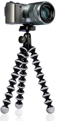 

BJORK Best buy new arrival fully flexible Portable Adjustable Lightweight Camera Stand With Three-Dimensional Head & Quick Release Plate For Video Cameras and mobile /mobile holder selfie stick for dslr camera & shooting camera & mobile Octopus Stand/mobi