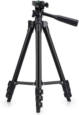 

CALLIE Tripod for Mobile and camera Easy Height Adjustments Tripod Tripod(Black, Supports Up to 2500)