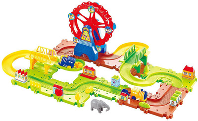 

Pacific Toys Funny Ferris Wheel 03 Train Set, Multi Color(Multicolor)