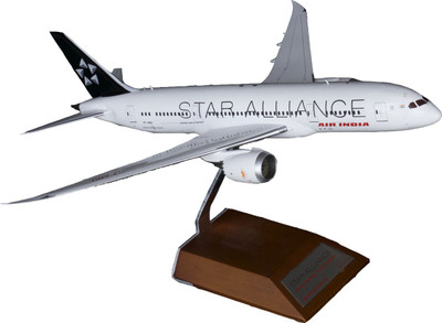

JCWINGS Air India Star Alliance Boeing 787800 Dreamliner 1/200 Heavy Diecast Metal Aircraft Model(Multicolor)