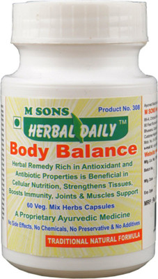 

M SONS Herbal daily Herbal Daily Body Balance(500 mg)