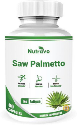 

Nutravo Saw Palmetto Extract - 60 Capsules(60 g)