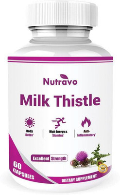 

Nutravo Milk Thistle Extract - 60 Capsules(60 g)