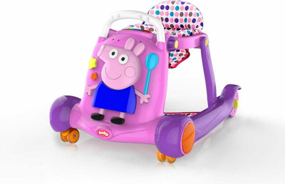 

Flying Wheels Musical 3-in-1 Walker(Pink)
