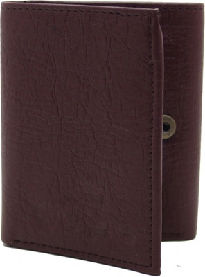 

MS Men Casual Maroon Artificial Leather Wallet(4 Card Slots), Brown