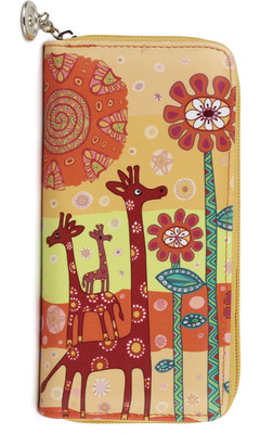

Instabuyz Girls Orange Artificial Leather Wallet(8 Card Slots)