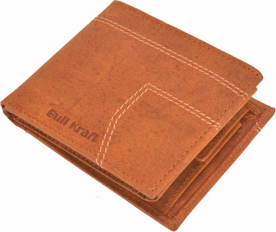 

Bull Kraft Men Brown Genuine Leather Wallet(6 Card Slots), Brown 05