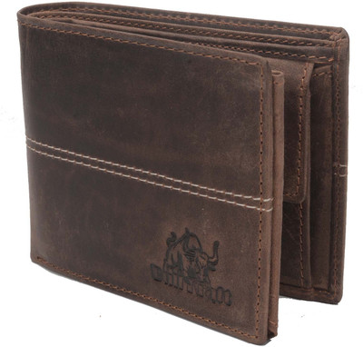 

Bull Kraft Men Multicolor Genuine Leather Wallet(7 Card Slots), Brown