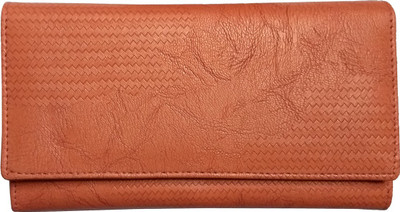 

Benicia Women Orange Artificial Leather Wallet(5 Card Slots), Multicolor