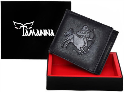 

Tamanna Men Casual Black Genuine Leather Wallet(1 Card Slot)