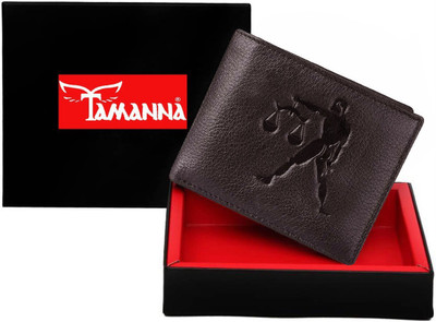 

Tamanna Men Casual Brown Genuine Leather Wallet(1 Card Slot)