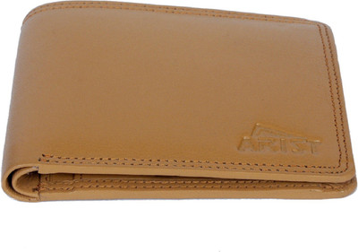 

Arist Men Casual Tan Genuine Leather Wallet(5 Card Slots)