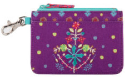 

pinaken Women Multicolor Canvas Wallet(4 Card Slots), Pink