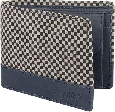 

SPAIROW Men Trendy Multicolor Artificial Leather Wallet(4 Card Slots), Blue