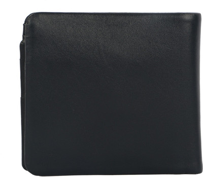 

Adamis Men Black Genuine Leather Wallet(6 Card Slots)
