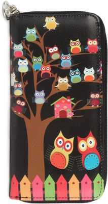 

Instabuyz Girls Black Artificial Leather Wallet(8 Card Slots)