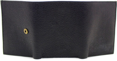 

MS Men Casual Black Artificial Leather Wallet(4 Card Slots)