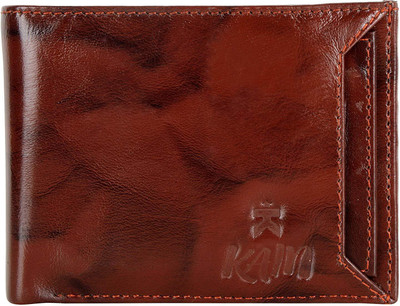 

KAIN Men Casual Brown Genuine Leather Wallet(6 Card Slots)