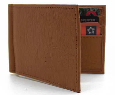 

MS Men Casual Brown Artificial Leather Money Clip(6 Card Slots)