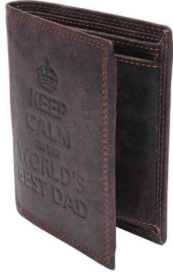 

Bull Kraft Men Casual Brown Genuine Leather Wallet(4 Card Slots), D brown-10