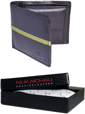 

Nukaichau Men Casual Black Genuine Leather Wallet(9 Card Slots)