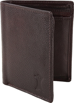 

creature Men Formal Brown Genuine Leather Wallet(3 Card Slots)