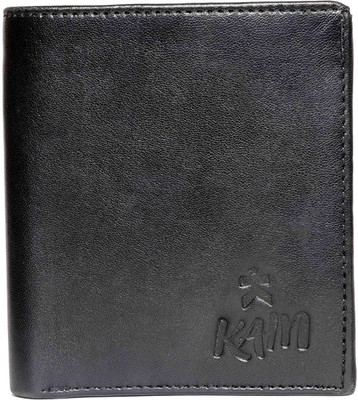 

KAIN Men Formal Black Genuine Leather Wallet(8 Card Slots)