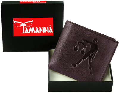 

Tamanna Men Casual Brown Genuine Leather Wallet(1 Card Slot)