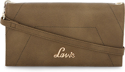 

Lavie Women Green Artificial Leather Wallet(12 Card Slots)
