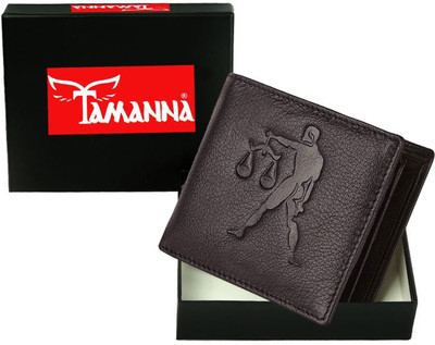 

Tamanna Men Casual Brown Genuine Leather Wallet(1 Card Slot)