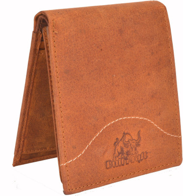 

Bull Kraft Men Brown Genuine Leather Wallet(6 Card Slots), Brown 05