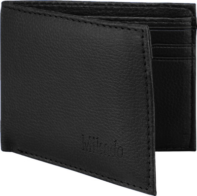 

Mikado Boys Casual Black Artificial Leather Wallet(5 Card Slots)