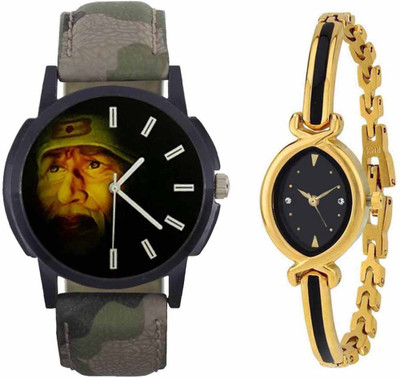 

SPLAZOS Combo Presenting the Leather Strap And Formal Design For Men And Women-135 Watch - For Boys & Girls