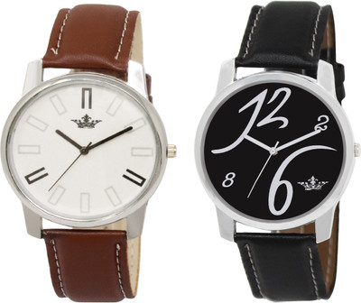 

loomex LD02-04 pack of 2 Watch - For Men