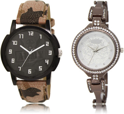 

Talgo LR 03-236 Top Trending Latest Set of 2 Stylish Attractive Professional Designer Combo Watch - For Boys & Girls