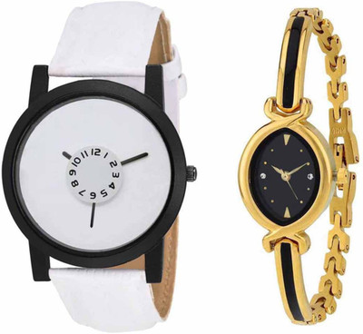 

SPLAZOS Combo Presenting the Leather Strap And Formal Design For Men And Women-38 Watch - For Boys & Girls