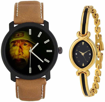 

SPLAZOS Combo Presenting the Leather Strap And Formal Design For Men And Women-139 Watch - For Boys & Girls