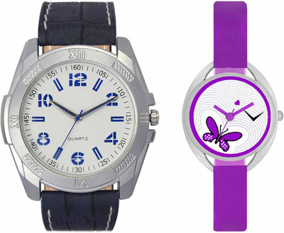 

VALENTIME VL24VT02 New Latest Stylish Designer Collection Leather Combo Couple Fancy Casual Best Offer Watch - For Men & Women