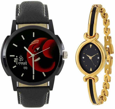 

SPLAZOS Combo Presenting the Leather Strap And Formal Design For Men And Women-148 Watch - For Boys & Girls