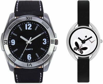 

VALENTIME VL34VT01 New Latest Stylish Designer Collection Leather Combo Couple Fancy Casual Best Offer Watch - For Men & Women