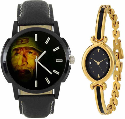 

SPLAZOS Combo Presenting the Leather Strap And Formal Design For Men And Women-137 Watch - For Boys & Girls