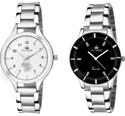 

Le Carter LCW-3028 Combo Designer Bracelet Wrist Watch - For Girls