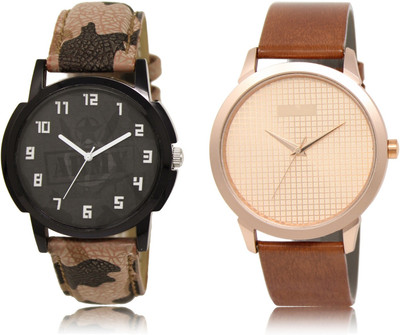 

Talgo 03-34 Top Trending Latest Set of 2 Stylish Attractive Professional Designer Combo Watch - For Boys