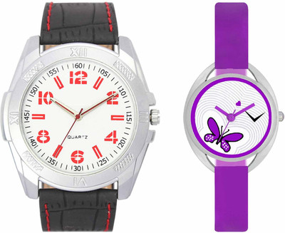 

VALENTIME VL29VT02 New Latest Stylish Designer Collection Leather Combo Couple Fancy Casual Best Offer Watch - For Men & Women