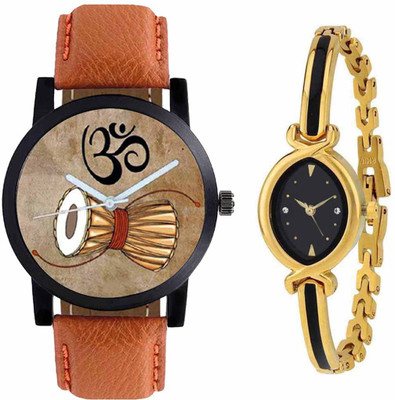 

SPLAZOS Combo Presenting the Leather Strap And Formal Design For Men And Women-68 Watch - For Boys & Girls