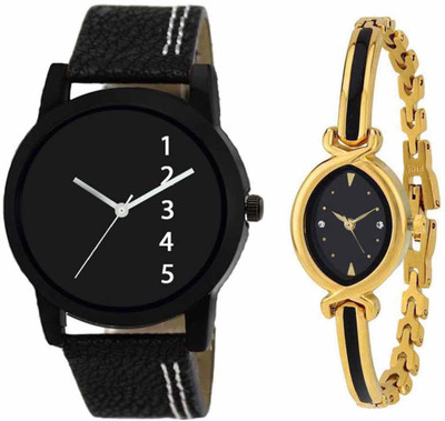 

SPLAZOS Combo Presenting the Leather Strap And Formal Design For Men And Women-39 Watch - For Boys & Girls